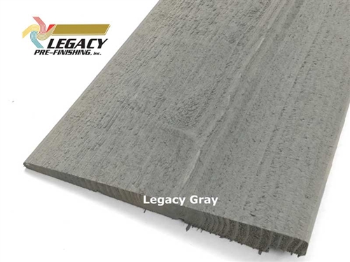 Prefinished Cedar Rabbeted Bevel Siding Legacy Gray Stain