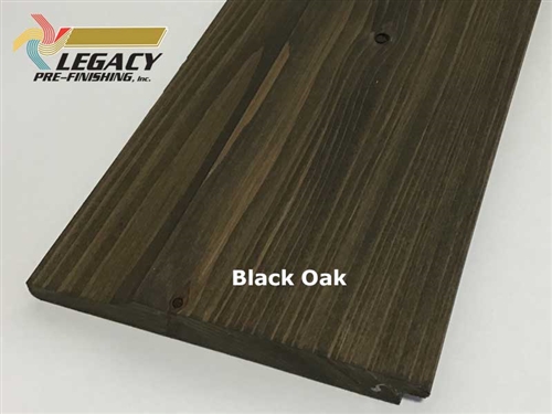 Prefinished Cedar Dutch German Lap Siding Black Oak Stain