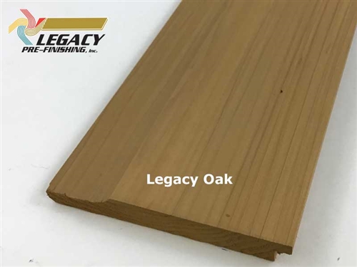 Prefinished Cedar Dutch German Lap Siding Legacy Oak Stain